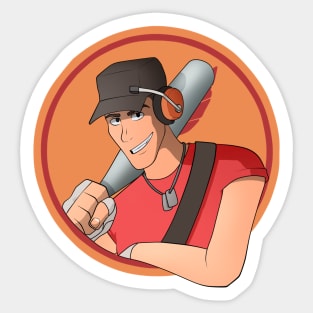 RED! Scout Sticker